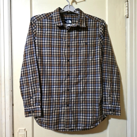 The North Face Men's  Button-Down Long Sleeve  Shirt Size Large - Picture 1 of 12